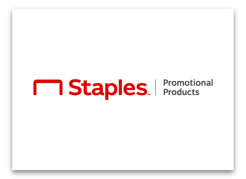 Staples promotional products.