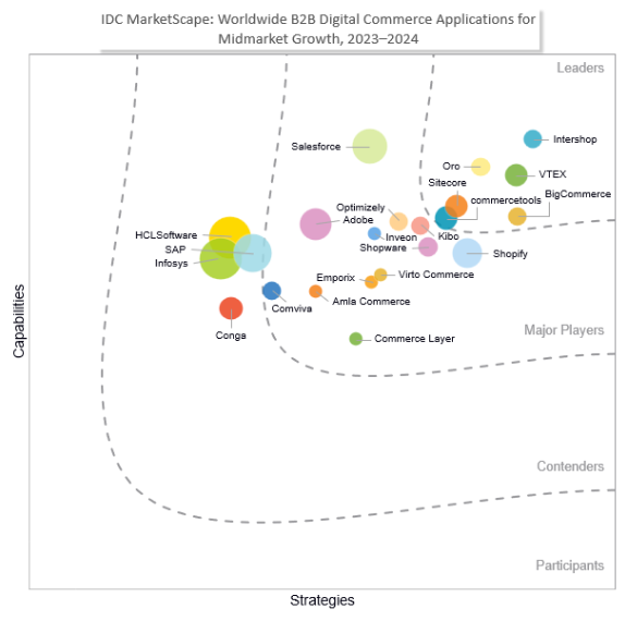 IDC Report positioning screenshot.