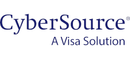 CyberSource logo.