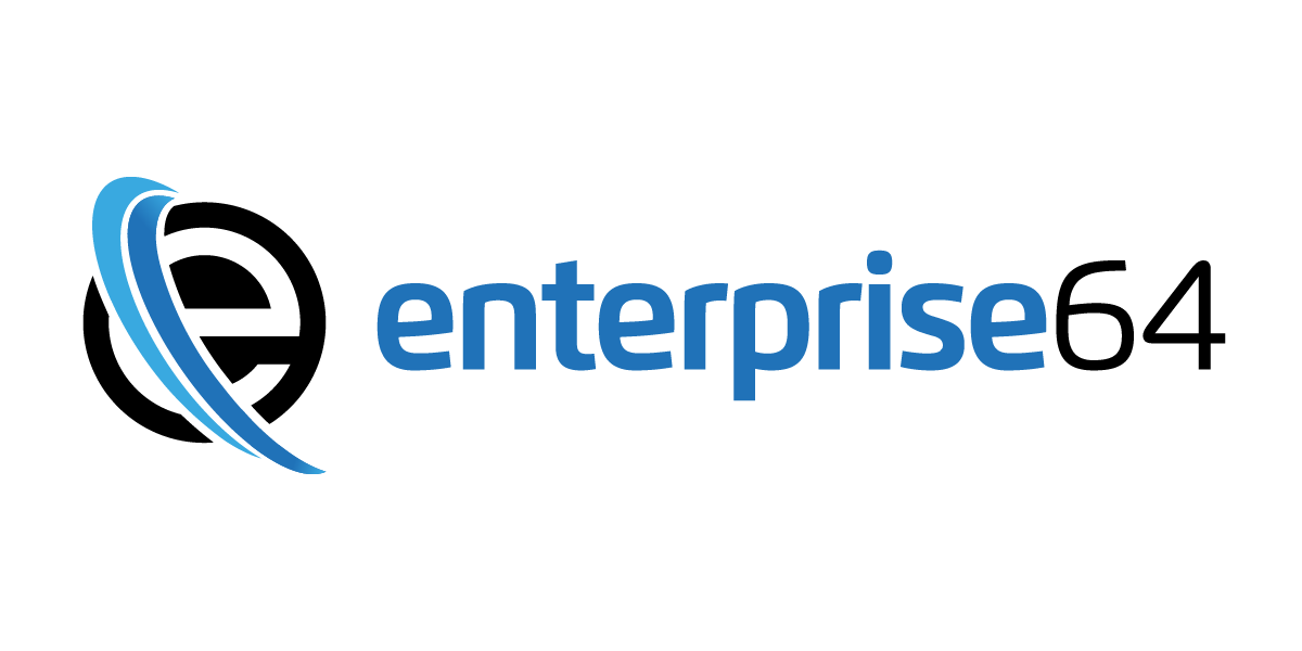 Enterprise 64 logo.