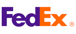 FedEx logo.