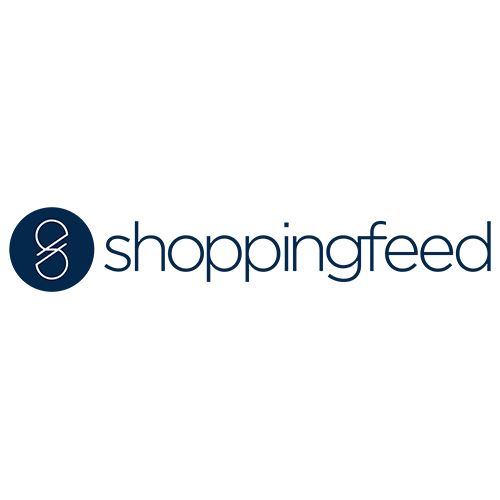 Shopping Feed logo.