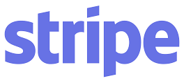 Stripe logo.