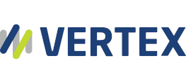 Vertex Inc logo.